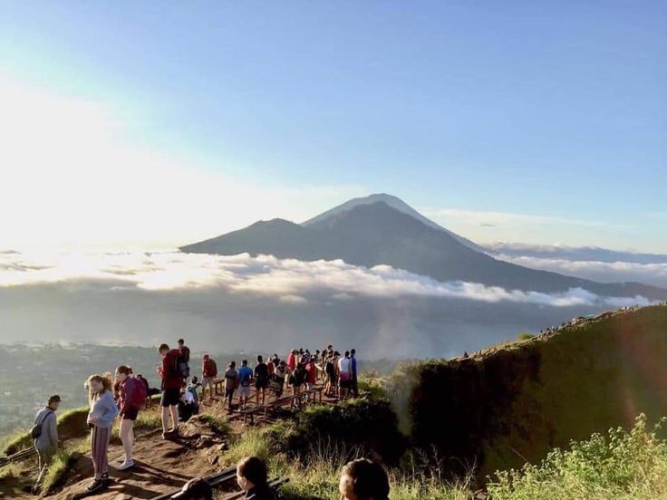 Mount Batur offers one of Bali’s most iconic views after an early morning hike up this active volcano.