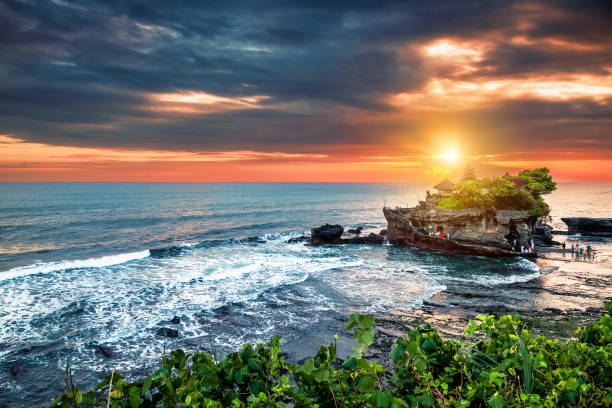 Tanah Lot sunset from Seminyak