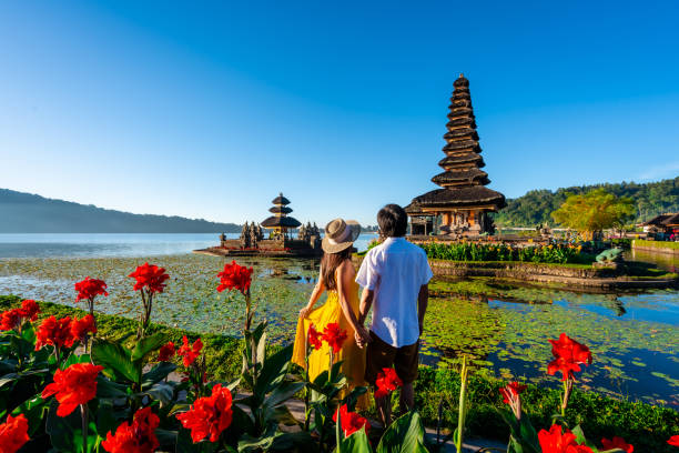couple vacationing in Bali